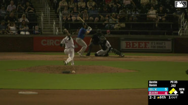 Mike Boeve reaches on a fielder's choice, fielded by first baseman Brenden Dixon. Jesús Made scores. Blake Burke to 3rd.