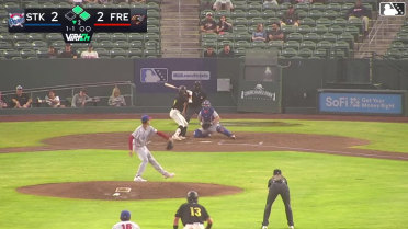 Cameron Nelson triples (3) on a fly ball to center fielder Breyson Guedez. Zach Rogacki scores. Clayton Gray scores.