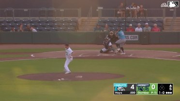 Austin Hays homers (2) on a fly ball to right center field.