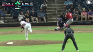 Blake Rambusch singles on a soft ground ball to third baseman Justin Riemer. Caleb Cali scores. Aaron McKeithan scores. Josh Hood to 3rd. Throwing error by third baseman Justin Riemer.