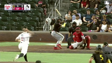 Nelson Rada singles on a line drive to left fielder Carlos Rodríguez. Yolmer Sánchez scores. Omar Martinez to 2nd.