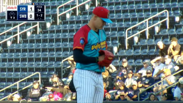 Brendan Beck ties his career high with nine K's