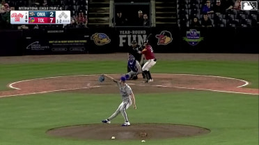 Ben Malgeri homers (3) on a line drive to left field.