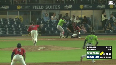 Easton McGee In play, run(s) to Ben Gamel