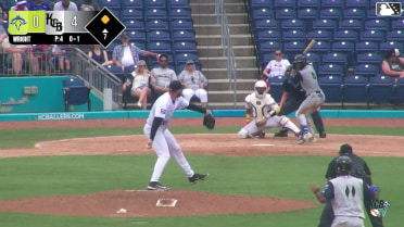 Roni Cabrera singles on a ground ball to right fielder Leandro Alsinois. Yandel Ricardo scores.