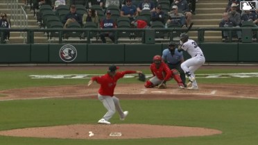 Garrett Martin homers (5) on a line drive to left center field.