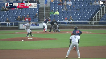 Raudelis Martinez hits a ground-rule double (3) on a line drive to right field. Nelly Taylor scores. Stanley Tucker scores.