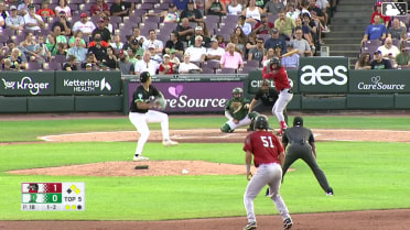 No. 4 prospect Emil Morales' three-run home run