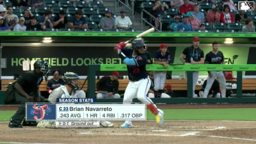 Shane Murphy In play, run(s) to Brian Navarreto