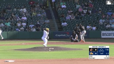 Ethan Workinger homers (2) on a fly ball to left center field.