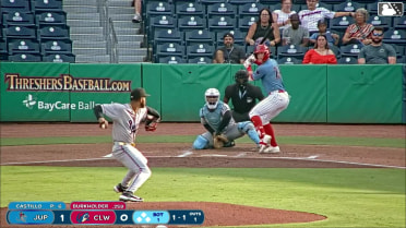 Griffin Burkholder homers (7) on a fly ball to left center field.