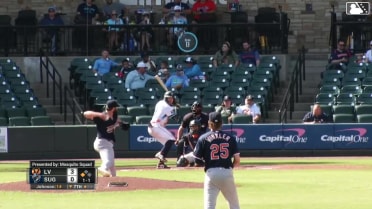 Jared Johnson In play, run(s) to Raynel Delgado