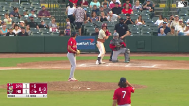 Rafe Perich homers (4) on a line drive to left center field. Dylan Dreiling scores.