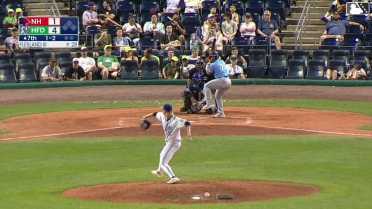 Aaron Parker homers (6) on a fly ball to right center field.