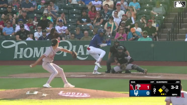 Eduardo Guerrero singles on a ground ball to right fielder Devin Taylor. Kole Myers scores.