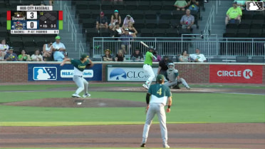 Gleider Figuereo homers (18) on a fly ball to right field.