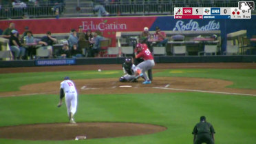 Deniel Ortiz grounds into a double play, third baseman Jansel Luis to second baseman Danny Serretti to first baseman Ben McLaughlin. Jon Jon Gazdar scores. Chase Davis out at 2nd. Deniel Ortiz out at 1st.