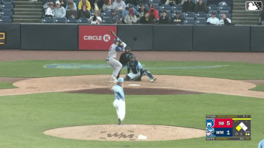 Kade Snell singles on a line drive to center fielder Caleb Shpur. Leonel Espinoza scores.