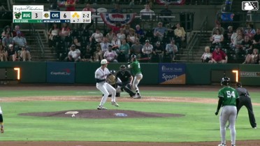 Alex Lodise singles on a ground ball to center fielder Brendan Summerhill. Cooper McMurray scores. Luis Guanipa out at 2nd on the throw, center fielder Brendan Summerhill to third baseman Nicandro Aybar. Michael Martinez to 3rd.