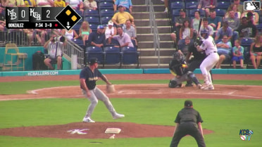 Yoendris Gonzalez In play, run(s) to Alexander Albertus