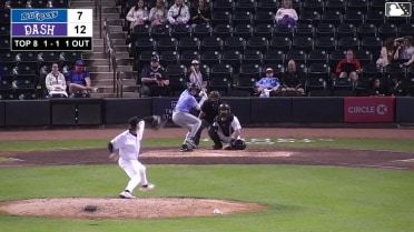 Devin Fitz-Gerald homers (8) on a line drive to left center field.
