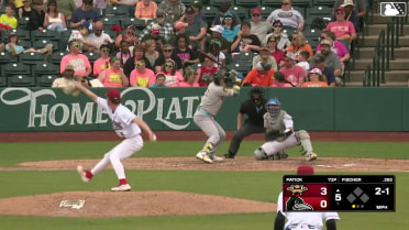 Andrew Fischer's solo home run