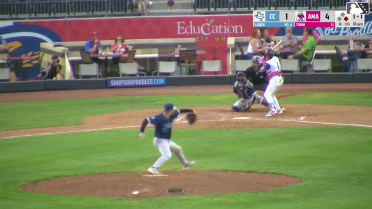 Cristofer Torin homers (13) on a fly ball to left center field. Trent Youngblood scores.