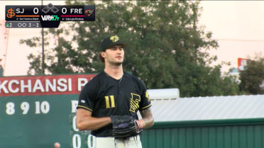 Brody Brecht racks up eight strikeouts