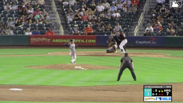 Trey McLoughlin In play, run(s) to Ryan Ritter