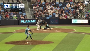 Carlos Jimenez singles on a ground ball to right fielder Avery Owusu-Asiedu. Luke Stevenson scores. Brandon Eike to 2nd.