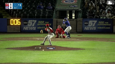 Leonel Espinoza homers (2) on a fly ball to left center field.