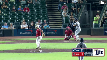 Kody Huff singles on a ground ball to center fielder Noelvi Marte. Kahlil Watson scores. Kyle Manzardo to 2nd.