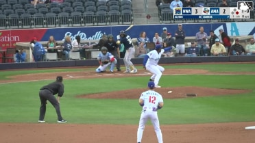 Jorge Alfaro homers (6) on a fly ball to center field. Spencer Nivens scores.