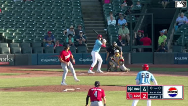 Michael Toglia homers (7) on a fly ball to right field. Rece Hinds scores.