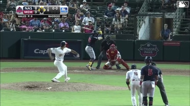 Akil Baddoo doubles (3) on a line drive to right fielder Colton Ledbetter. Tyler Black scores. Luis Matos scores. Luke Adams scores. Akil Baddoo scores.