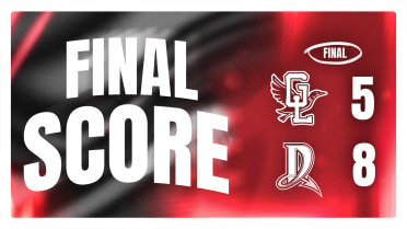 Dragons Outslug Loons 8-5, Morales Hits His Fourth Home Run of Series