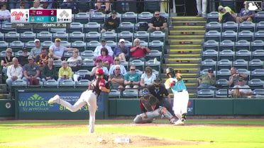 Murf Gray's sixth homer in Double-A