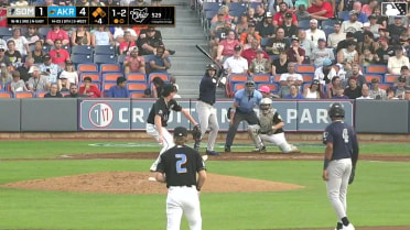 Josh Moylan grounds out, second baseman Jhorvic Abreus to first baseman Bennett Thompson. Coby Morales scores. Roderick Arias to 3rd.