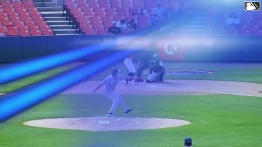 Leandro Arias called out on strikes and Braylin Tavera caught stealing 2nd, catcher Nate Rombach to shortstop Angel Feliz to catcher Nate Rombach.