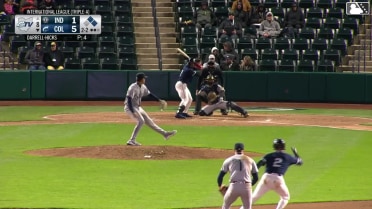 Kahlil Watson singles on a line drive to center fielder Dominic Fletcher. Cooper Ingle scores. Milan Tolentino to 2nd.