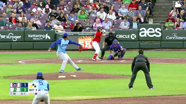 Peyton Stovall homers (1) on a fly ball to right field. Ryan McCrystal scores.