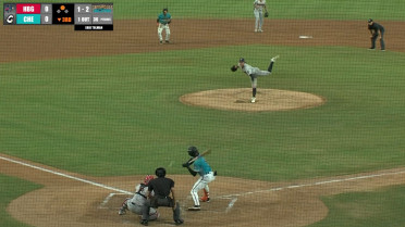 Erik Tolman K's five over five no-hit innings