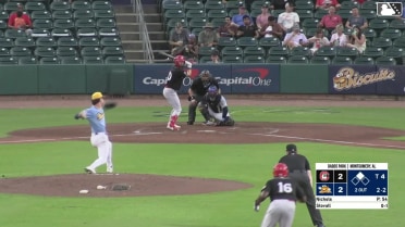 Peyton Stovall singles on a ground ball to right fielder Theo Gillen, deflected by first baseman Xavier Isaac. Yerlin Confidan scores. Peyton Stovall to 2nd. Peyton Stovall advances to 2nd, on a fielding error by right fielder Theo Gillen.