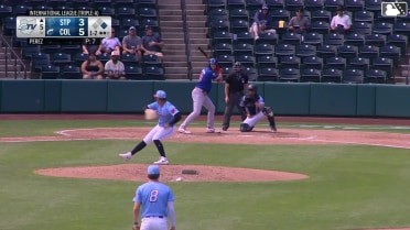 Steven Pérez In play, run(s) to Matt Wallner