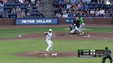 José Barrero singles on a ground ball to left fielder Justyn-Henry Malloy. Enrique Bradfield Jr. scores.