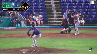 Dallas Macias homers (3) on a fly ball to left center field. Luis Guanipa scores. Michael Martinez scores.