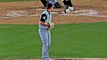 Michael Lombardi's five scoreless frames