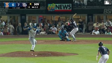 Guillo Zuñiga In play, run(s) to Keaton Anthony