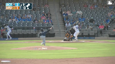 Caleb Bartolero singles on a fly ball to right fielder Will Simpson. Tucker Flint scores. Cole Fontenelle to 3rd.
