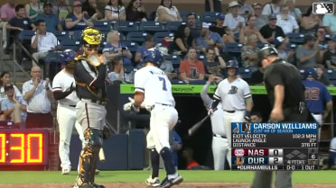 Carson Williams' solo home run